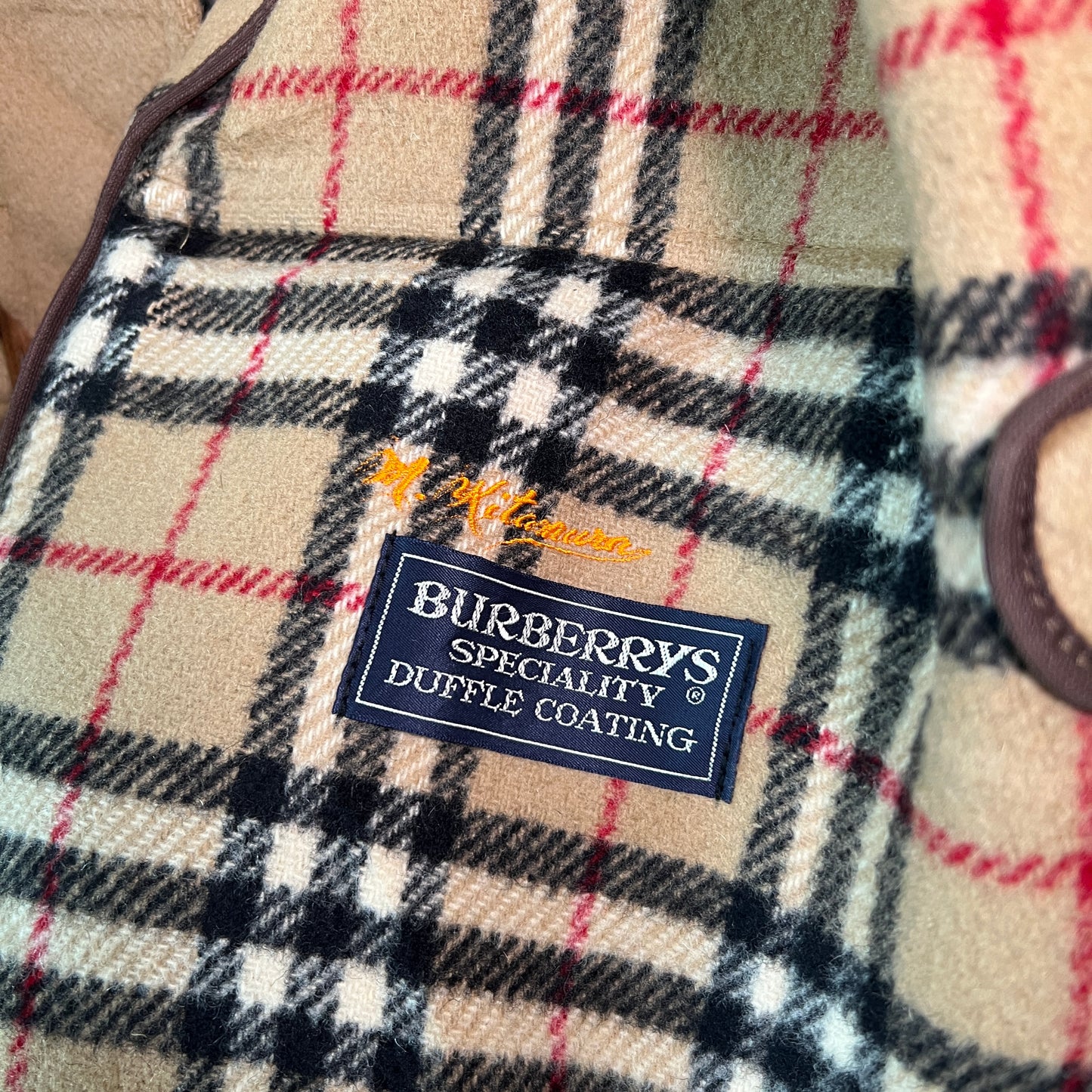 Burberry x Designer hooded duffle coat Parka