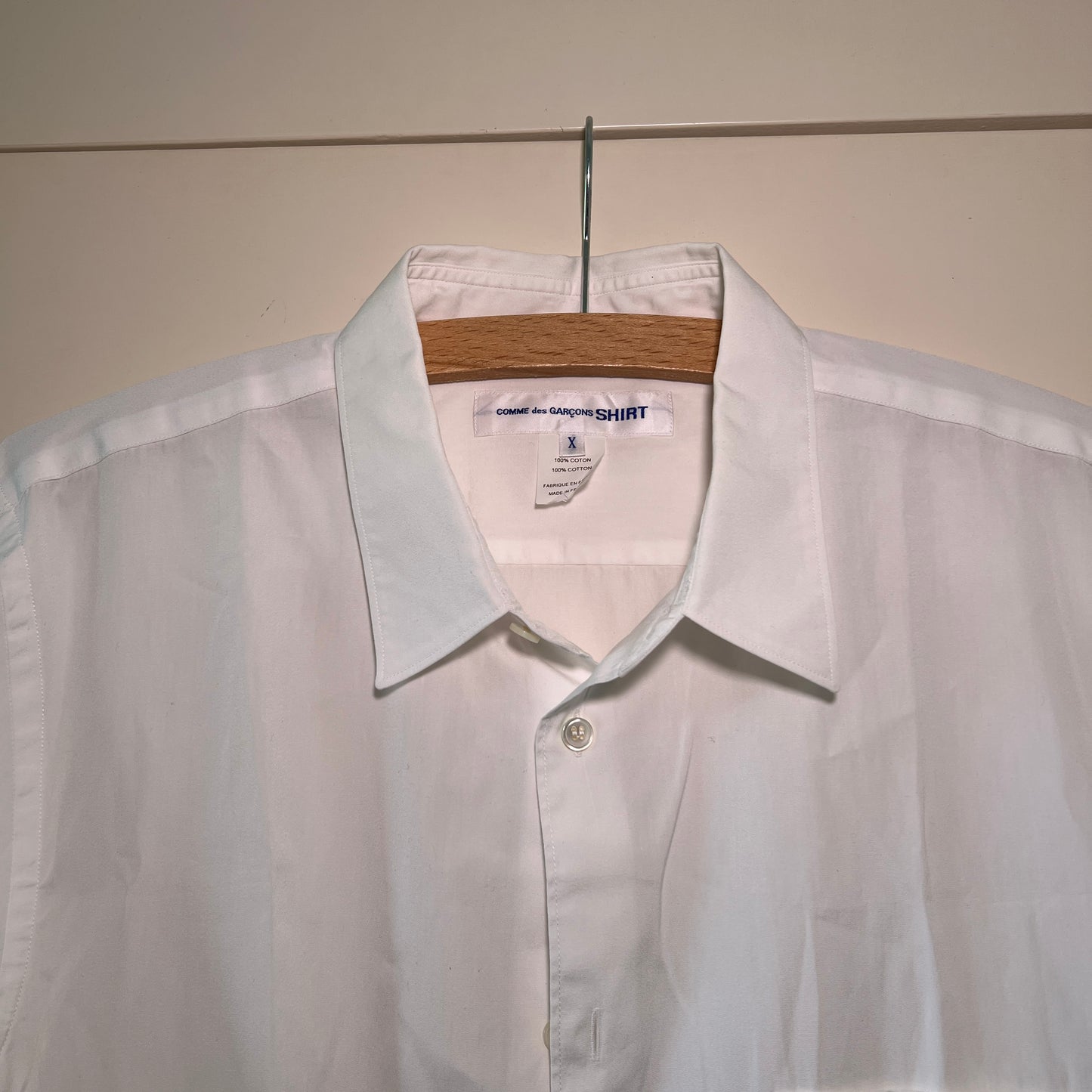 Comme des garcons Shirt Homme white