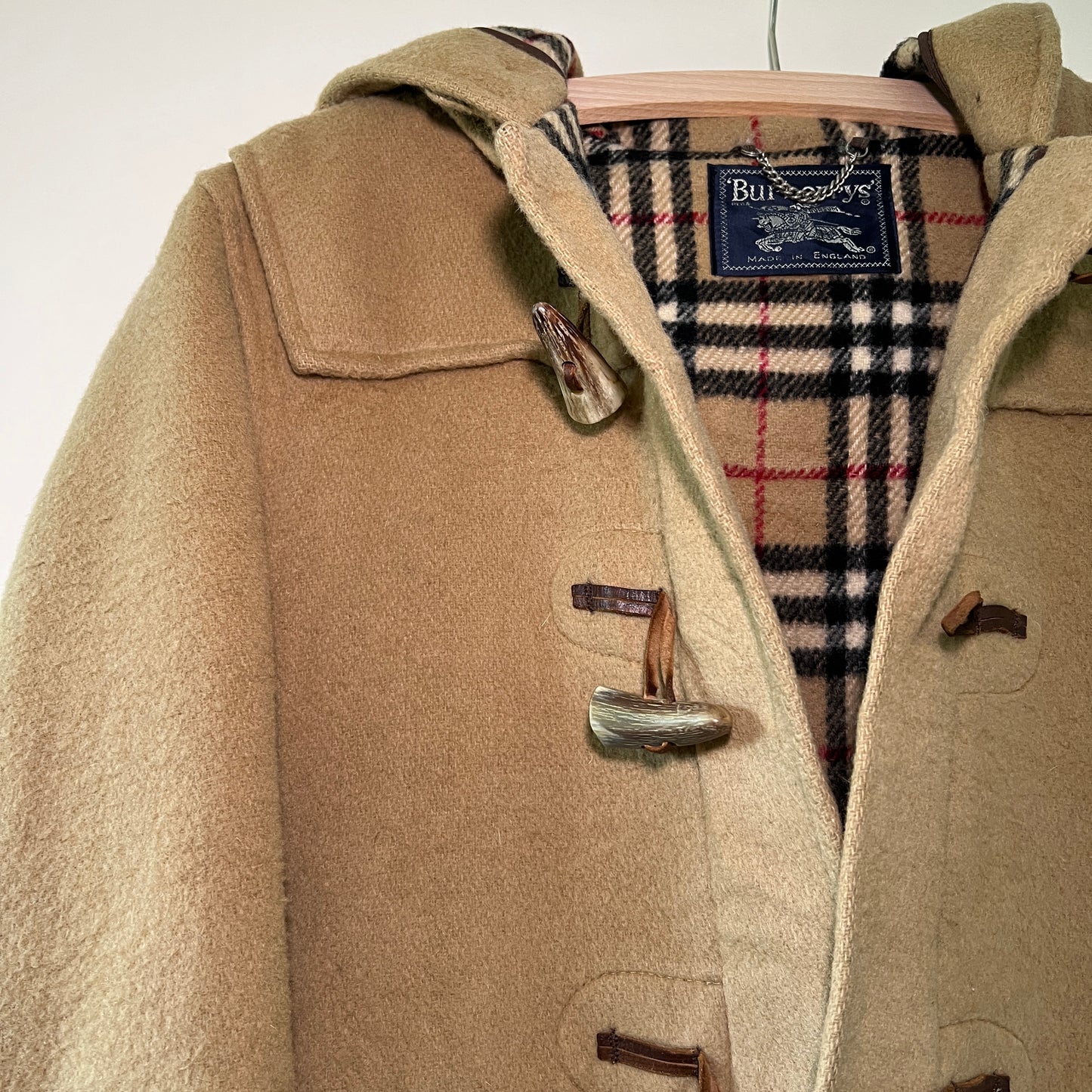 Burberry x Designer hooded duffle coat Parka