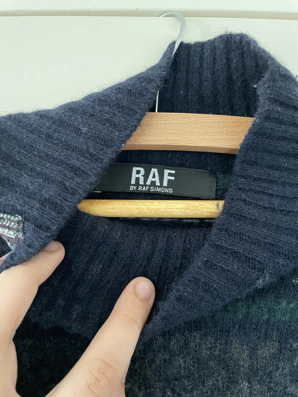RAF BY RAF SIMONS PATCHES SWEATER / TURTLENECK