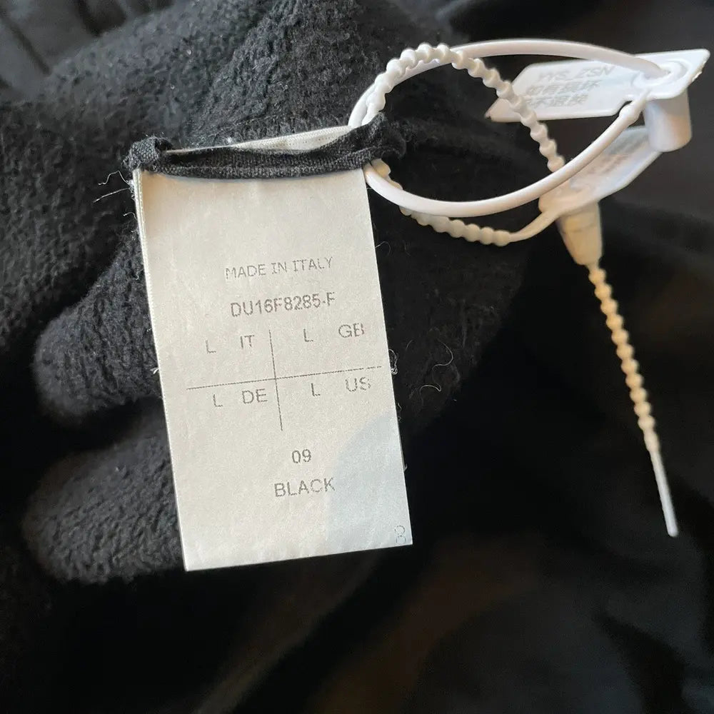 Rick Owens Hoodie Black long