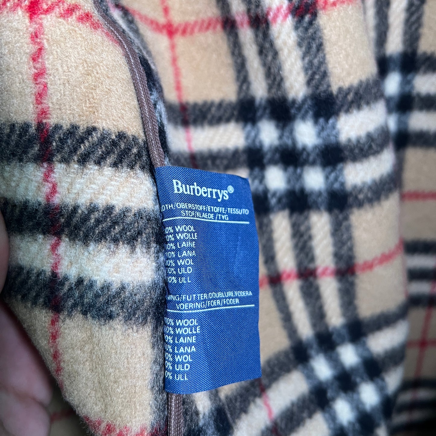 Burberry x Designer hooded duffle coat Parka