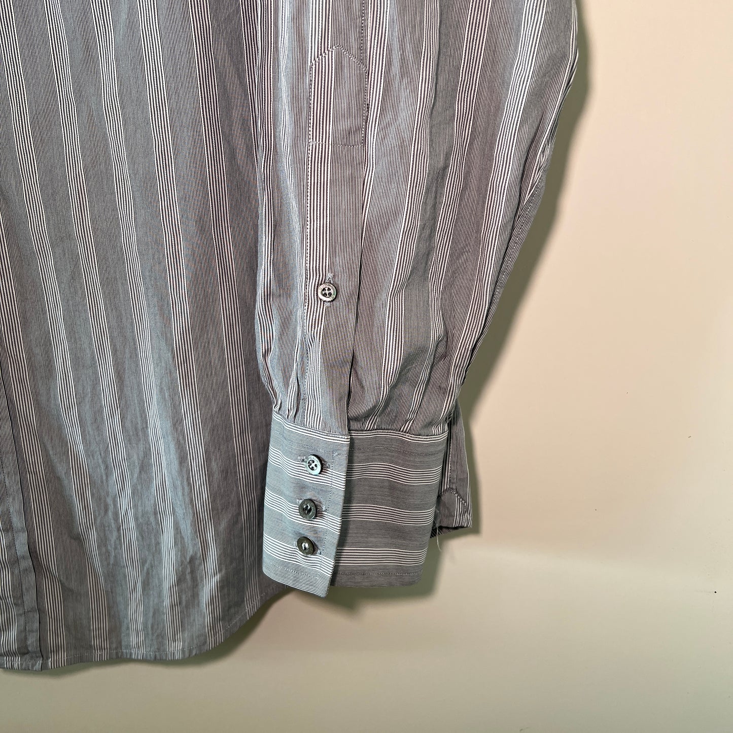 Tom Ford Era Gucci Buttom Up Shirt Striped