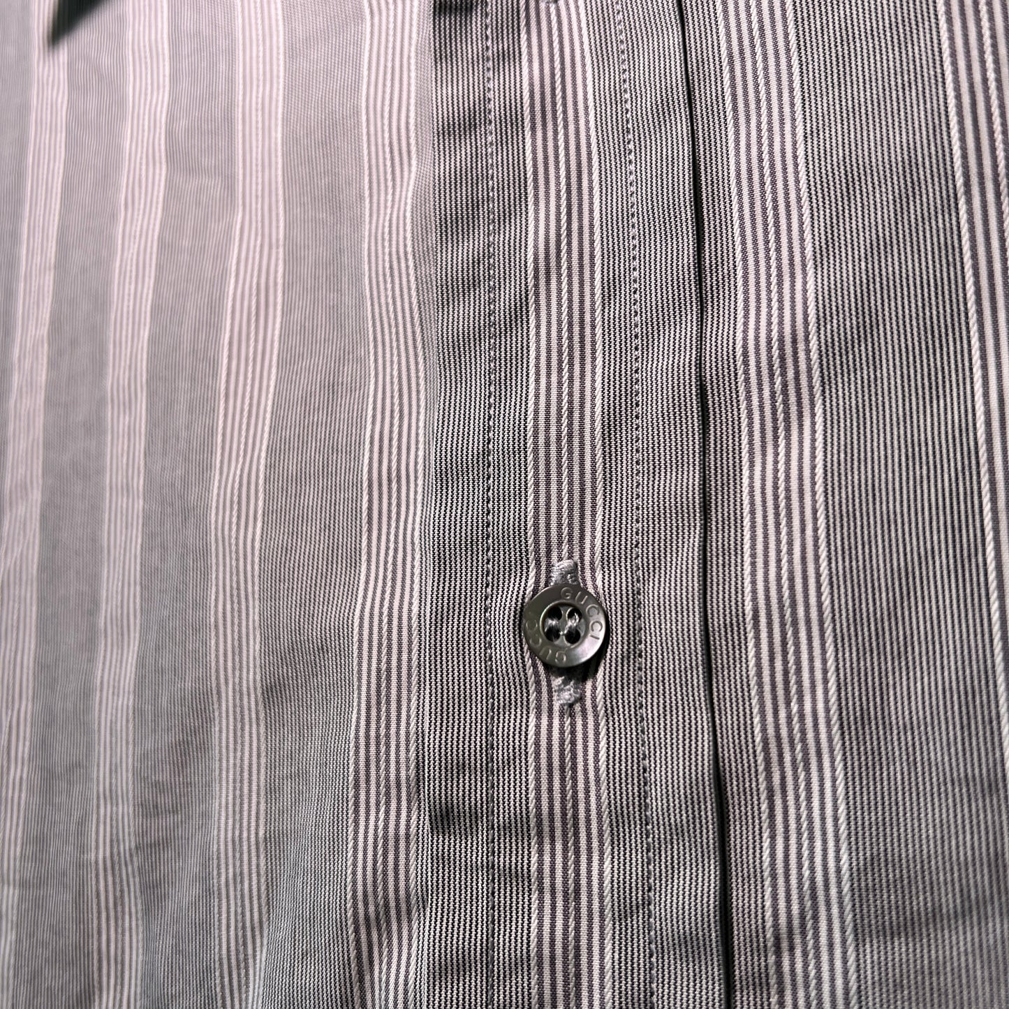 Tom Ford Era Gucci Buttom Up Shirt Striped
