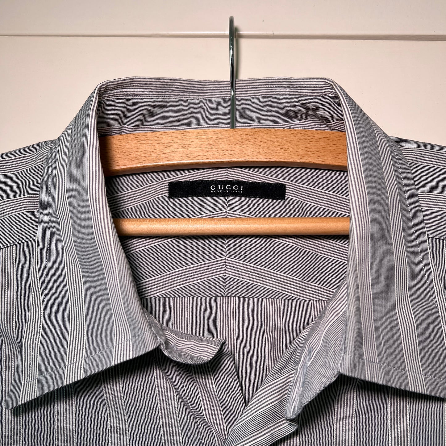 Tom Ford Era Gucci Buttom Up Shirt Striped
