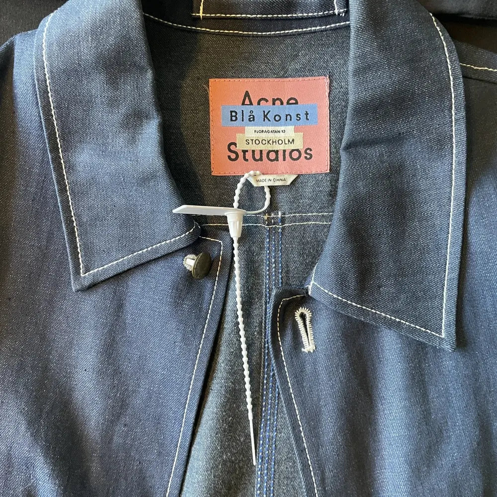 Acne Studios x BLÅ Konst jeans shirt