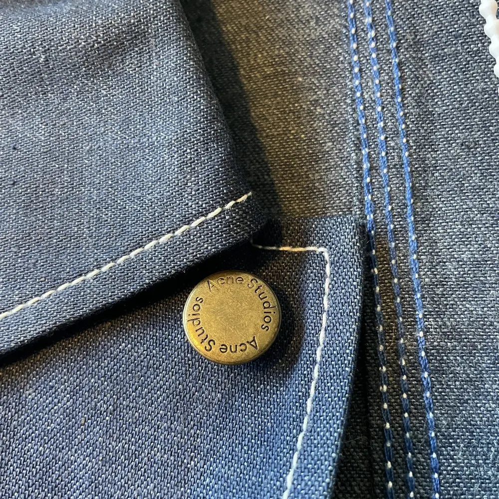 Acne Studios x BLÅ Konst jeans shirt