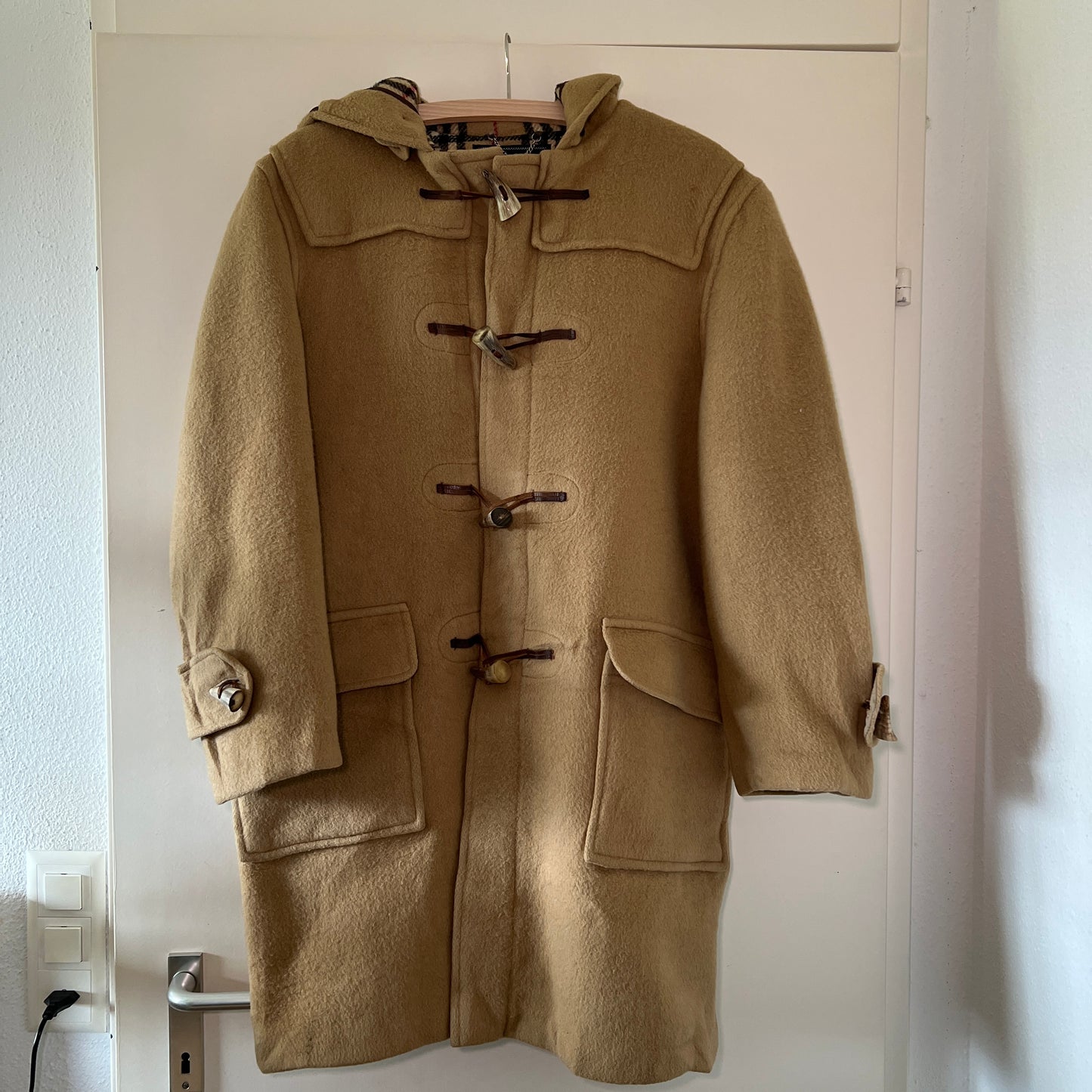 Burberry x Designer hooded duffle coat Parka