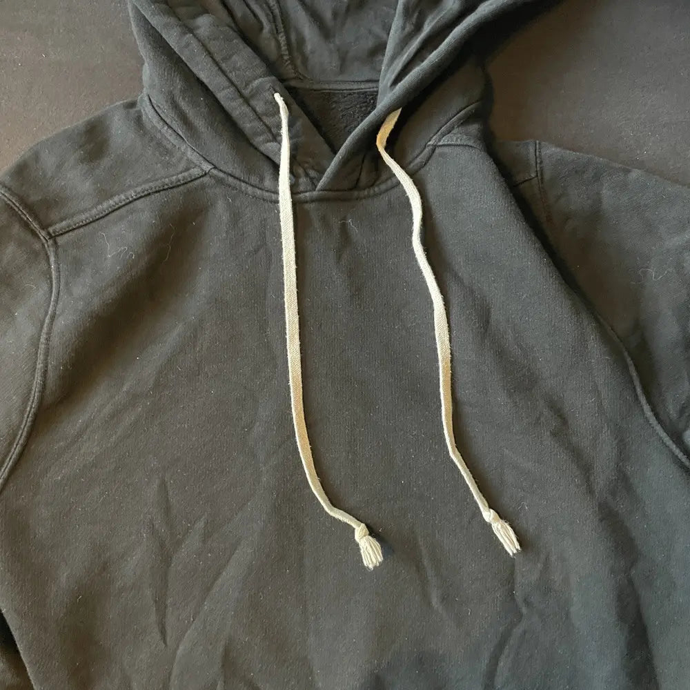 Rick Owens Hoodie Black long