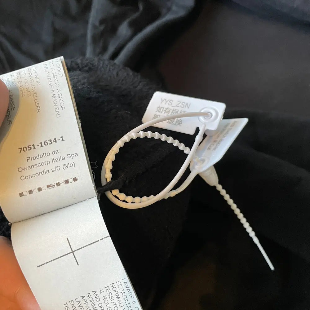 Rick Owens Hoodie Black long